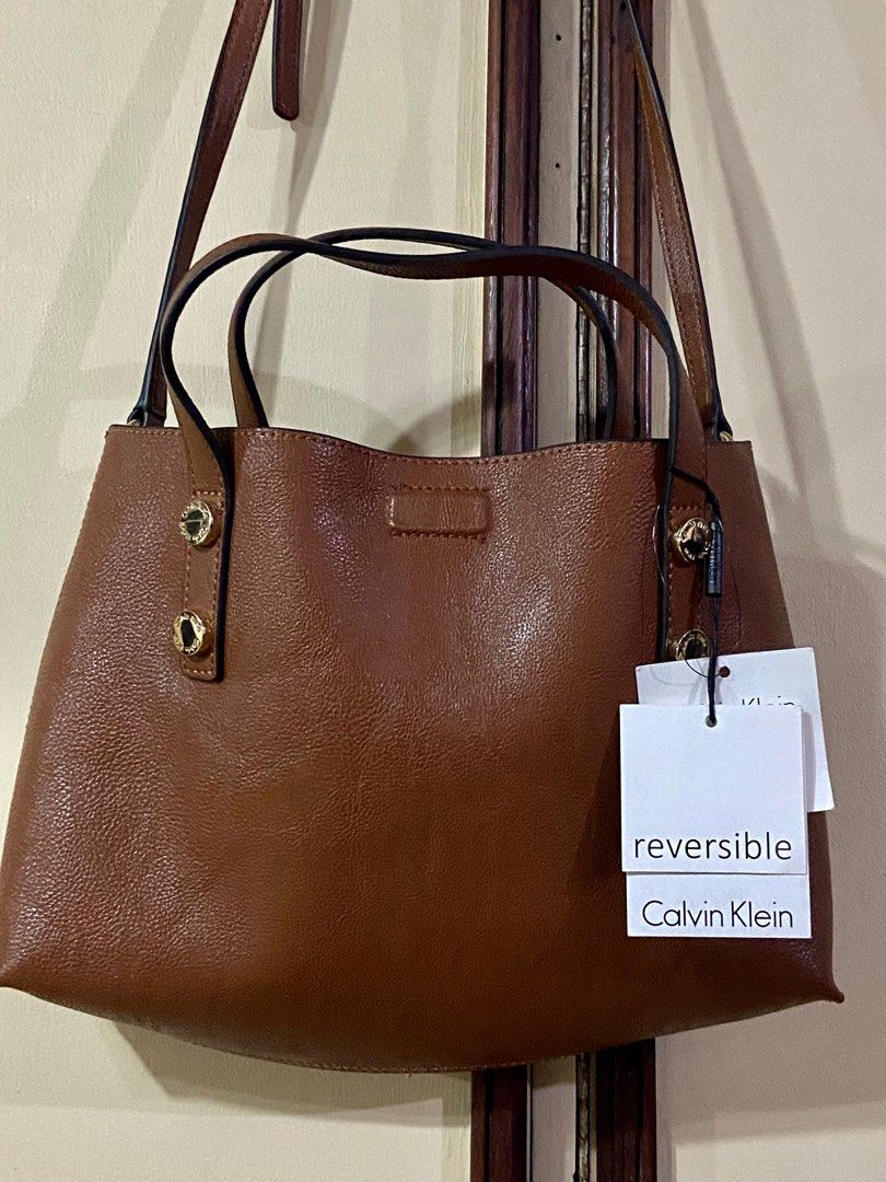 Reversible calvin hot sale klein bag