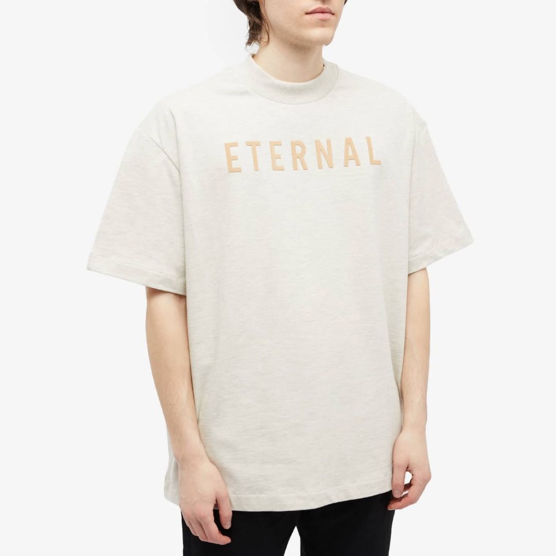 Eternal Logo-Flocked Cotton-Jersey Hoodie