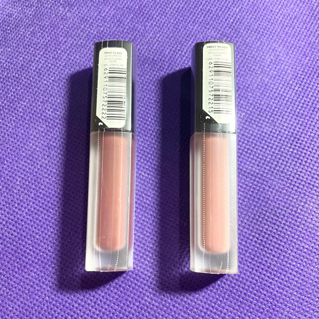 AUTHENTIC Huda beauty hudabeauty liquid matte lipstick first class or sweet talker (Category: Makeup) located in Pasig City. Submitted by vanityboutique (Listing ID 1257531195, Image 2). Description: Pm for more details sold per pc choose shade first class or sweet talker Brand new and authentic Selling low and affordable One of the best selling brands in the world makeup skincare perfume world .