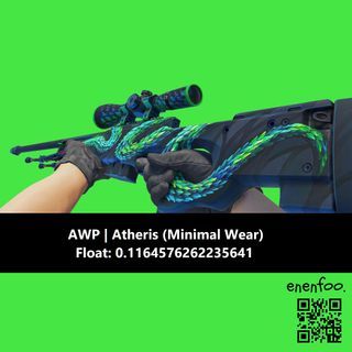 AWP  Atheris Minimal Wear CSGO Skin, price 2.09$ - Bloodycase