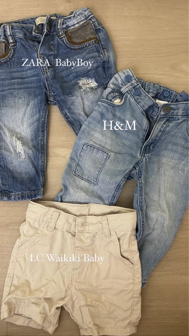 H and m baby boy shorts 2025