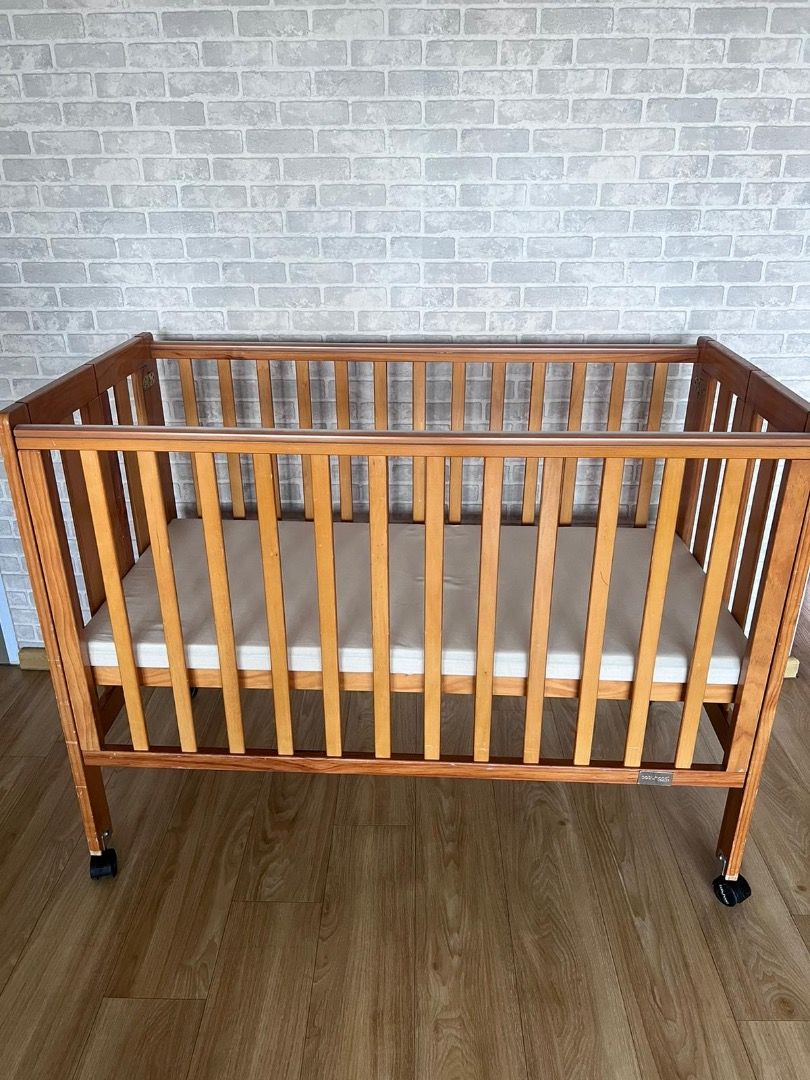 Babyhood Fold N Go Cot Babies Kids Baby Nursery Kids