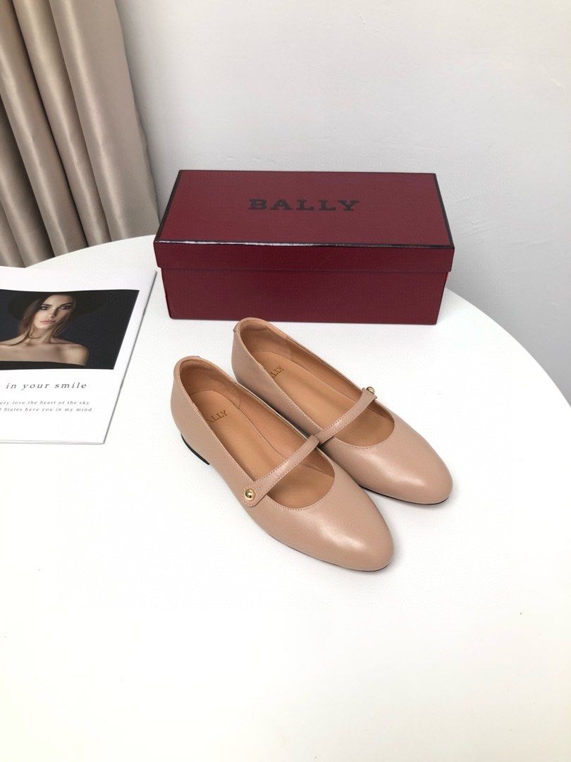 Bally flats shoes clearance