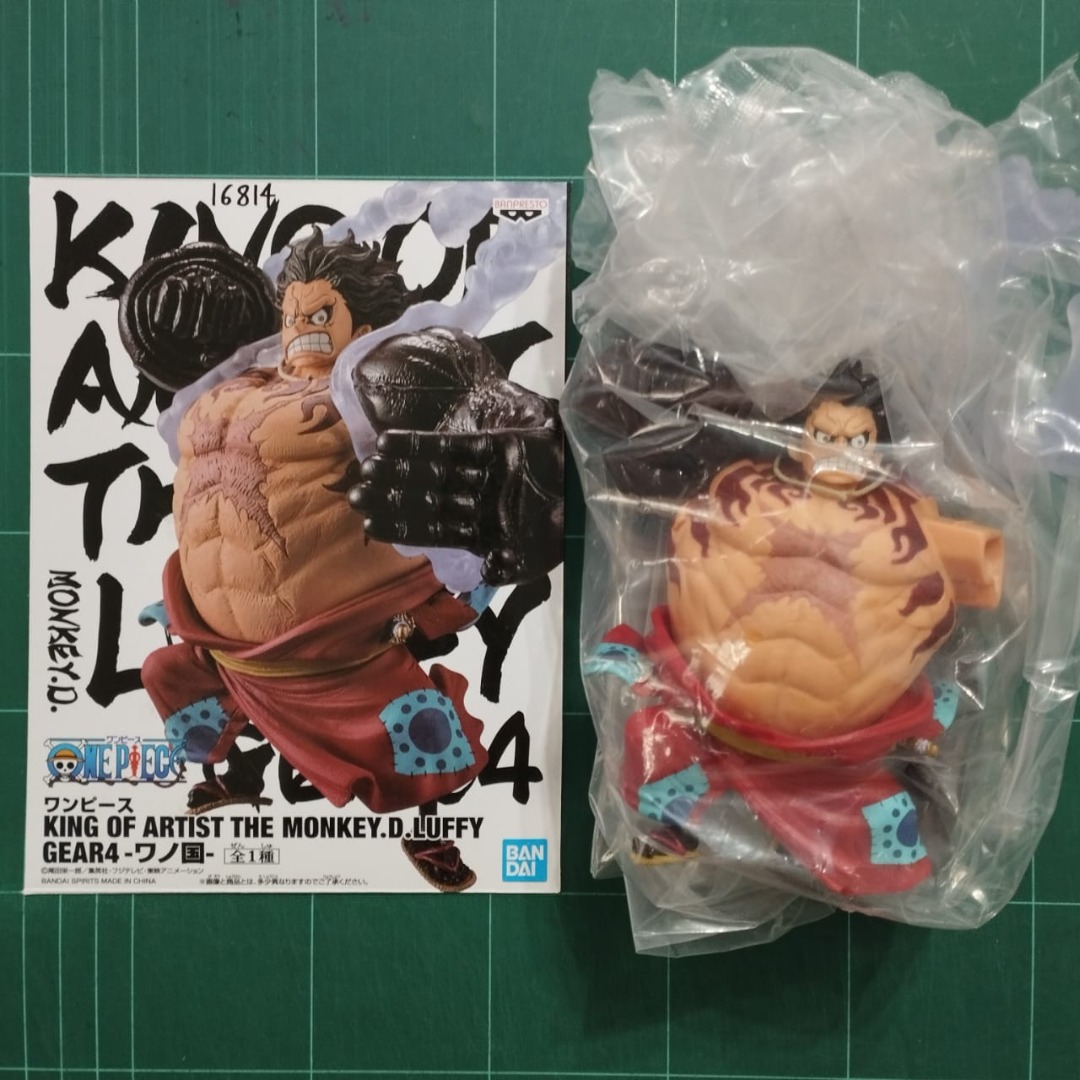  Banpresto - One Piece King of Artist The Monkey.D.Luffy Gear4  Wanokuni : Toys & Games