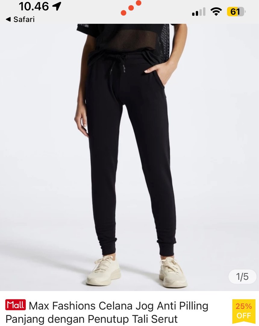 BARU MAX Jogger Pants Celana Jogger Perempuan