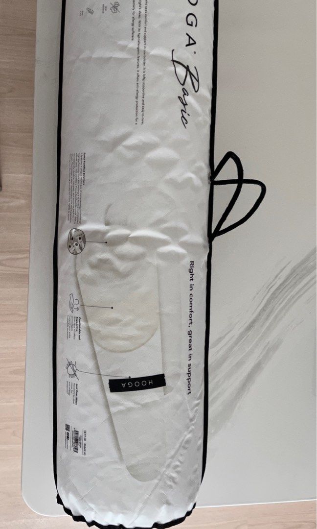 Basic Bolster Hooga, Furniture & Home Living, Bedding & Towels on Carousell
