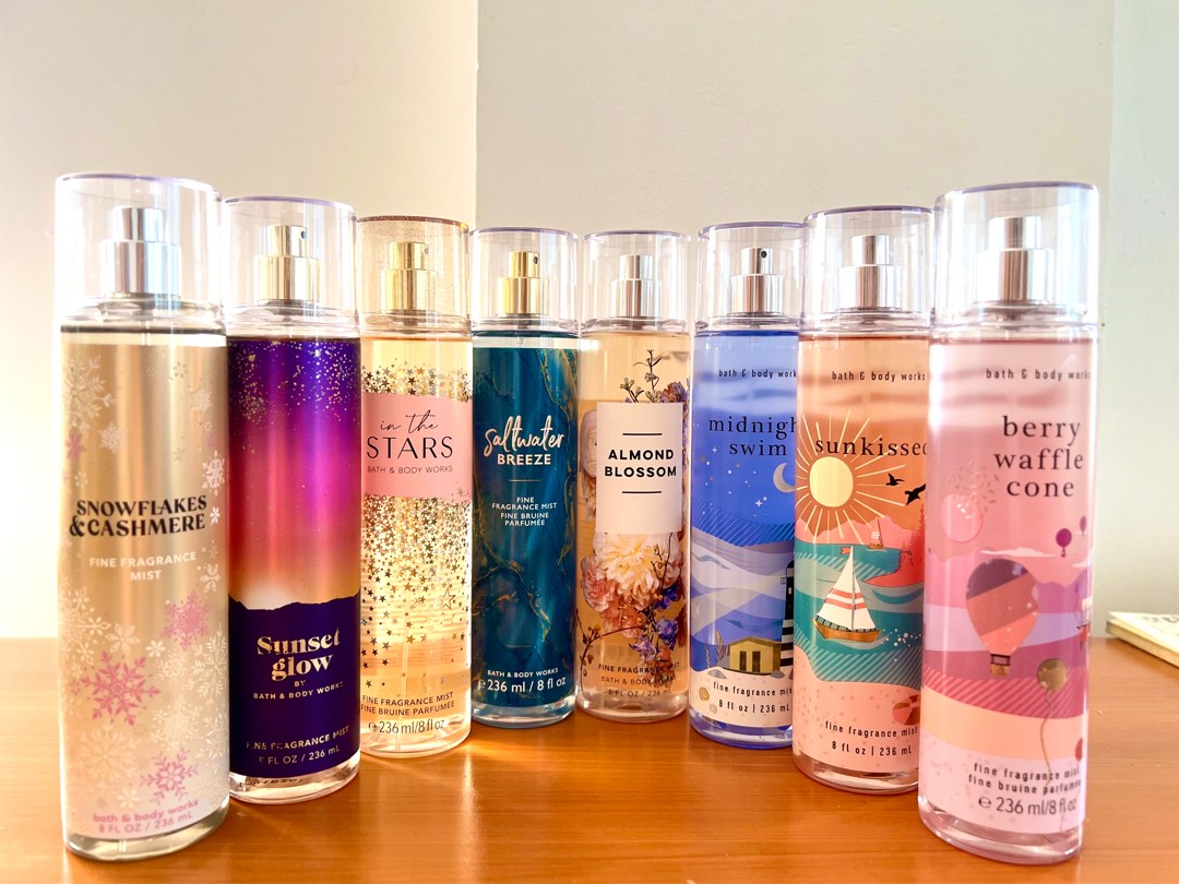 Bath & Body Works Body Mist, Beauty & Personal Care, Fragrance ...