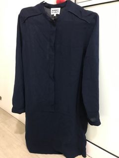Mid-length dress Bimba y Lola Blue size S International in Denim - Jeans -  26860044