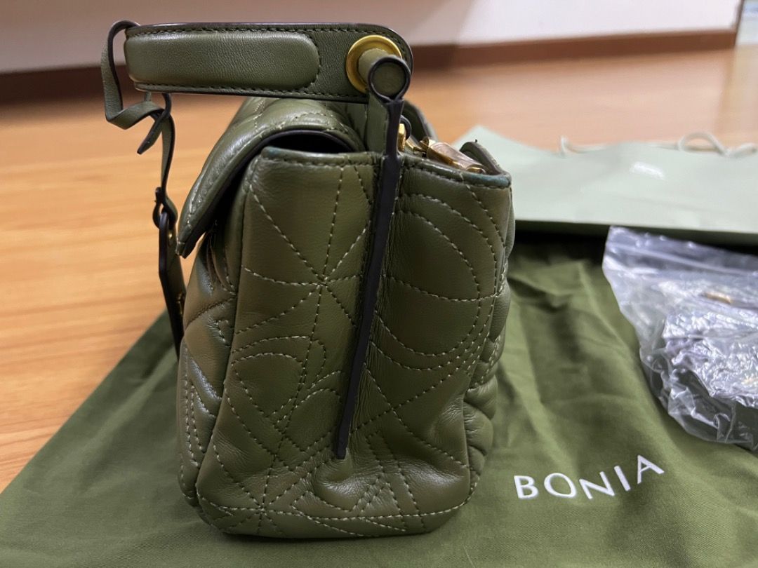 Bonia Naiara Satchel Women's Bag with Adjustable Strap Logo 860353