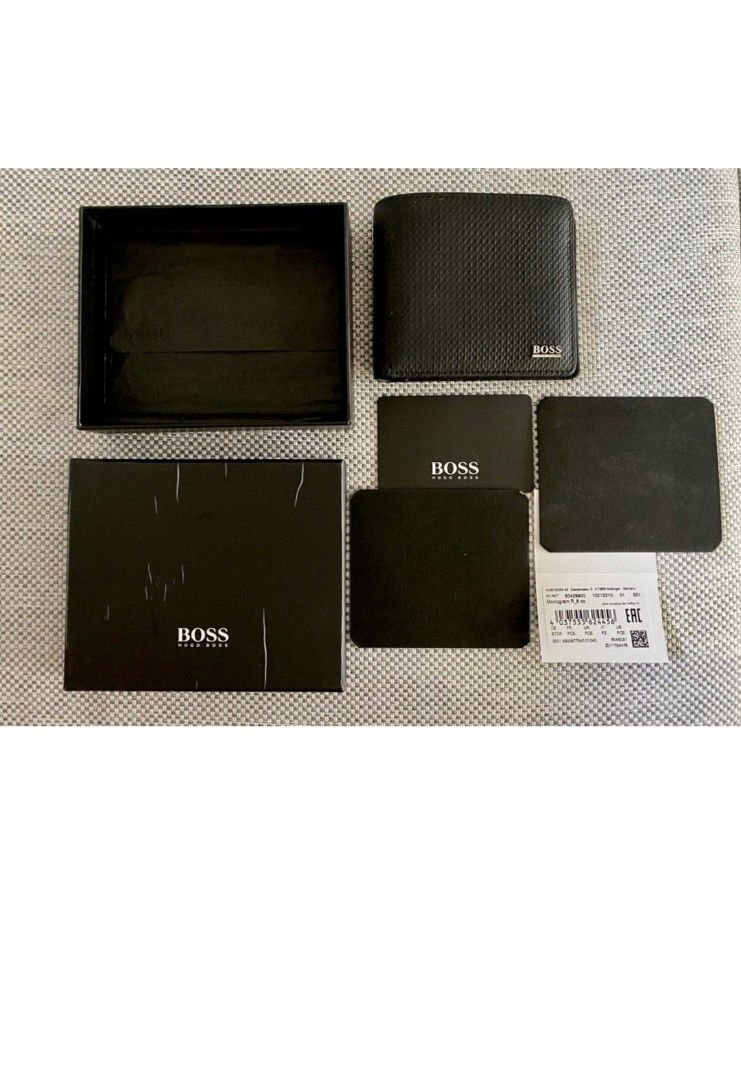 Boss Men wallet, Luxury, Bags & Wallets on Carousell