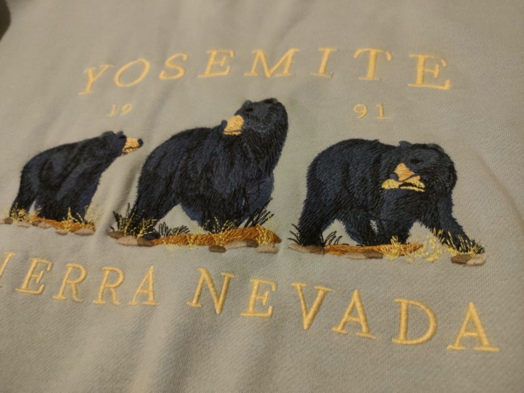 Brandy Melville yosemite sweatshirt three bears oversized pullover
