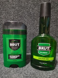 Brut splash on cologne / deodorant