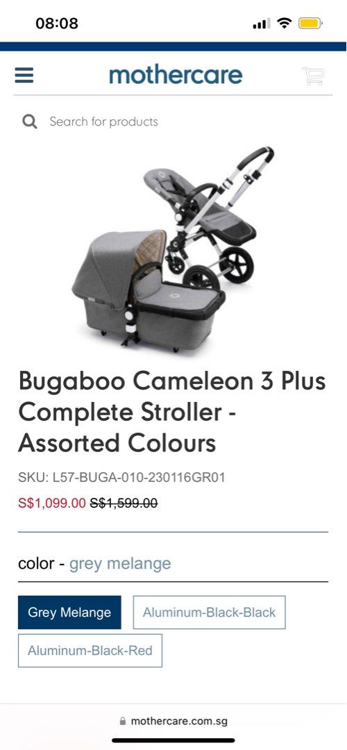 Bugaboo cameleon deals mothercare
