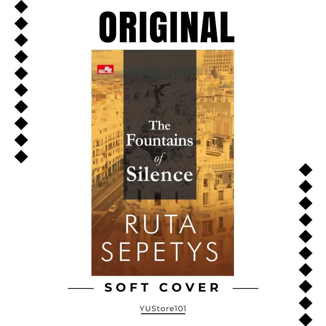 Buku Novel The Fountains of Silence Karya Ruta Sepetys, Buku & Alat