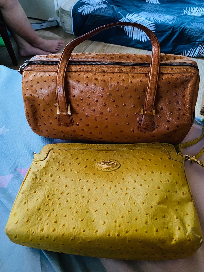 Bundle Authentic Ostrich bag, Women's Fashion, Bags & Wallets, Cross