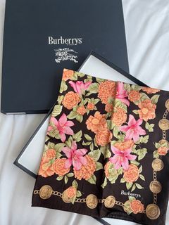 Burberrys Vintage Scarf/Handkerchief