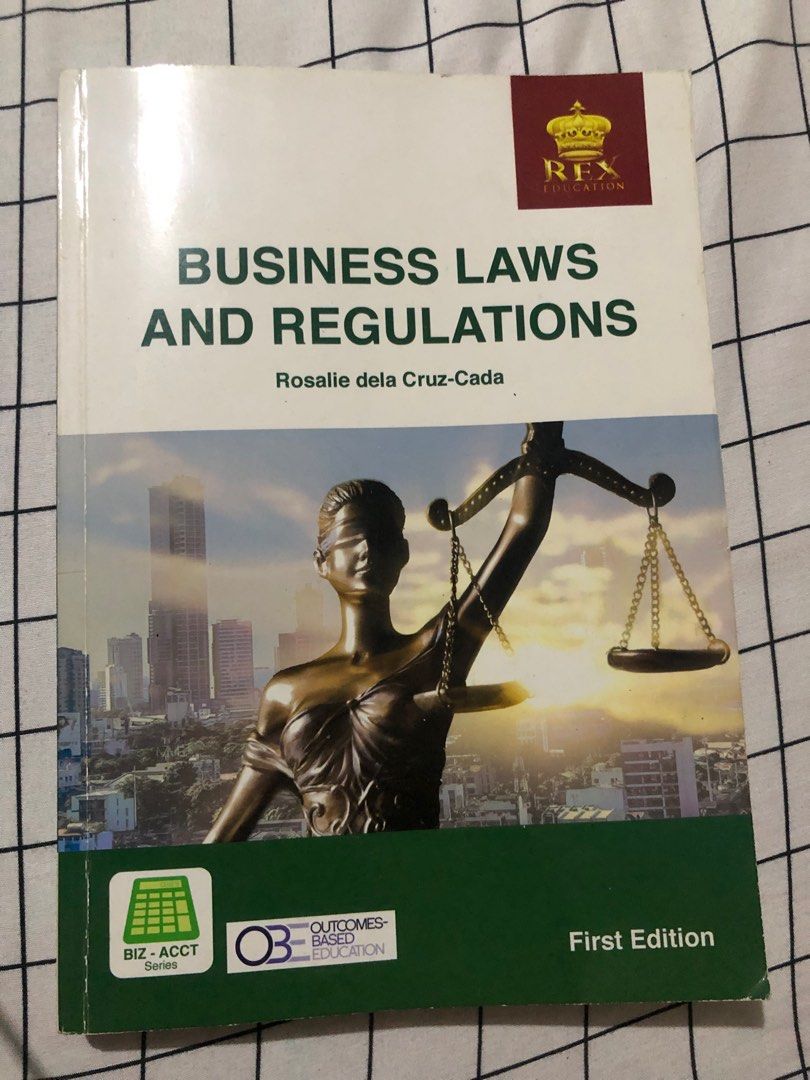 business-laws-and-regulations-by-dela-cruz-cada-2021-hobbies-toys