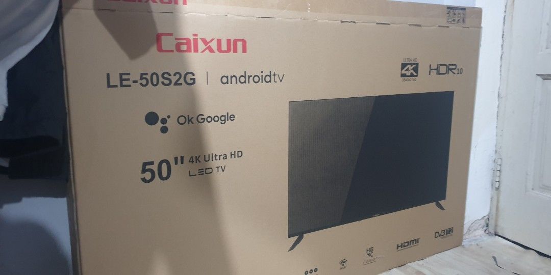 Televisor Caixun 50 Pulgadas LED 4K Ultra HD Smart TV CAIXUN