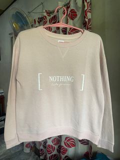 Calliope pink pastel light pink sweatshirt nothing