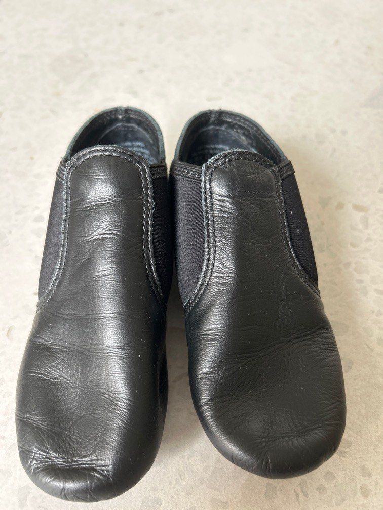 Girls black jazz shoes shop