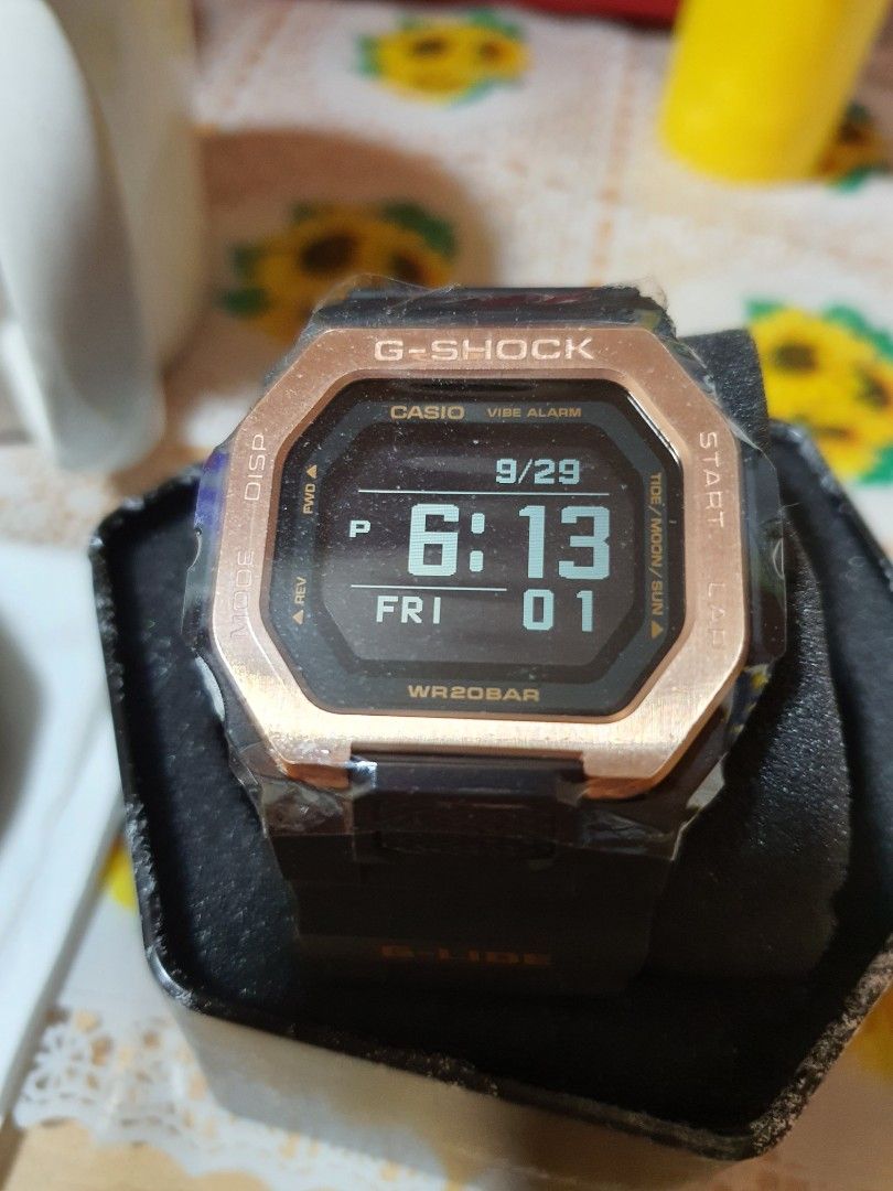 Casio G Shock G lide watch Gold colour Luxury Watches on Carousell