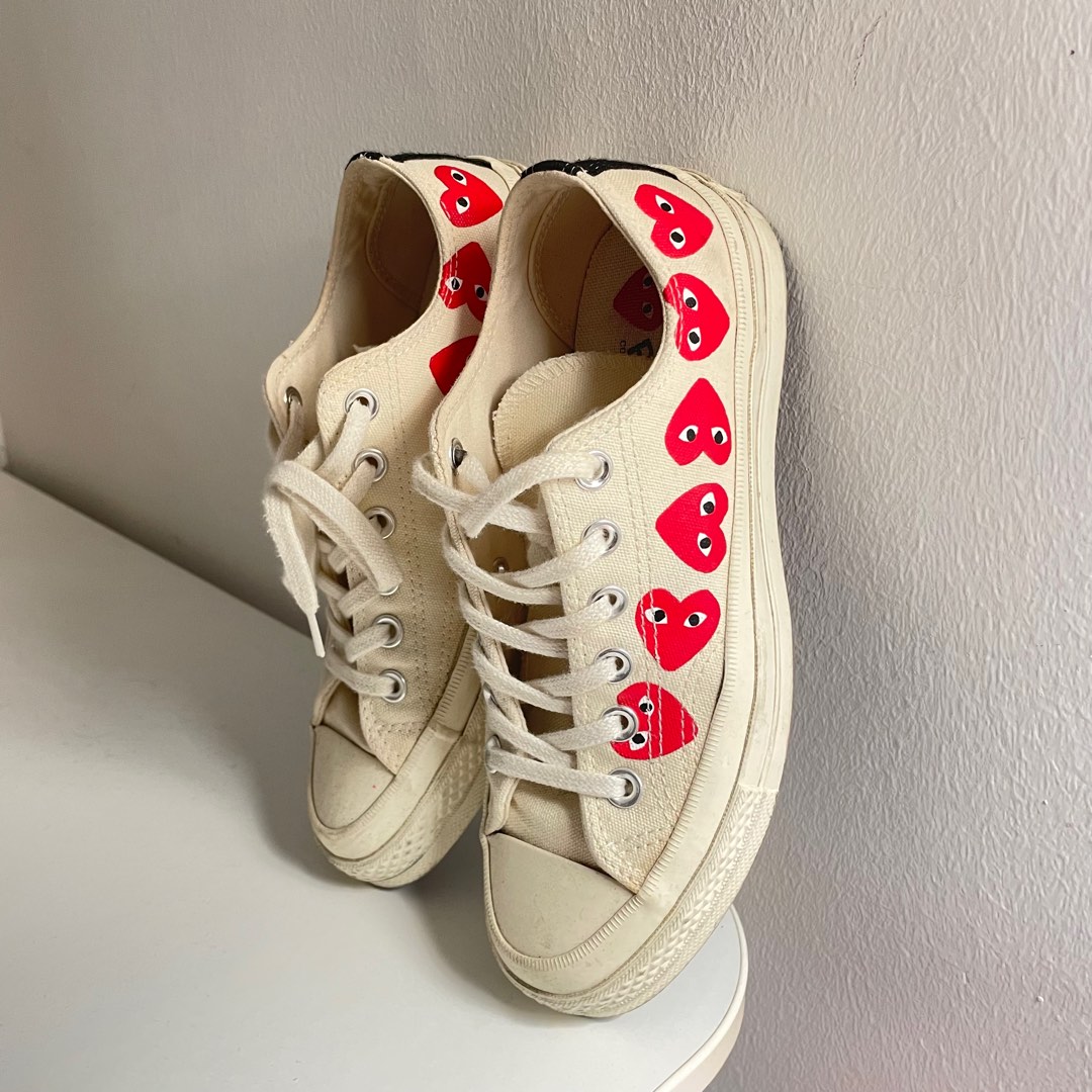 Cdg converse multi heart low new arrivals