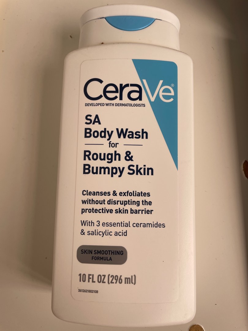 Cerave SA Body wash, Beauty & Personal Care, Bath & Body, Bath on Carousell