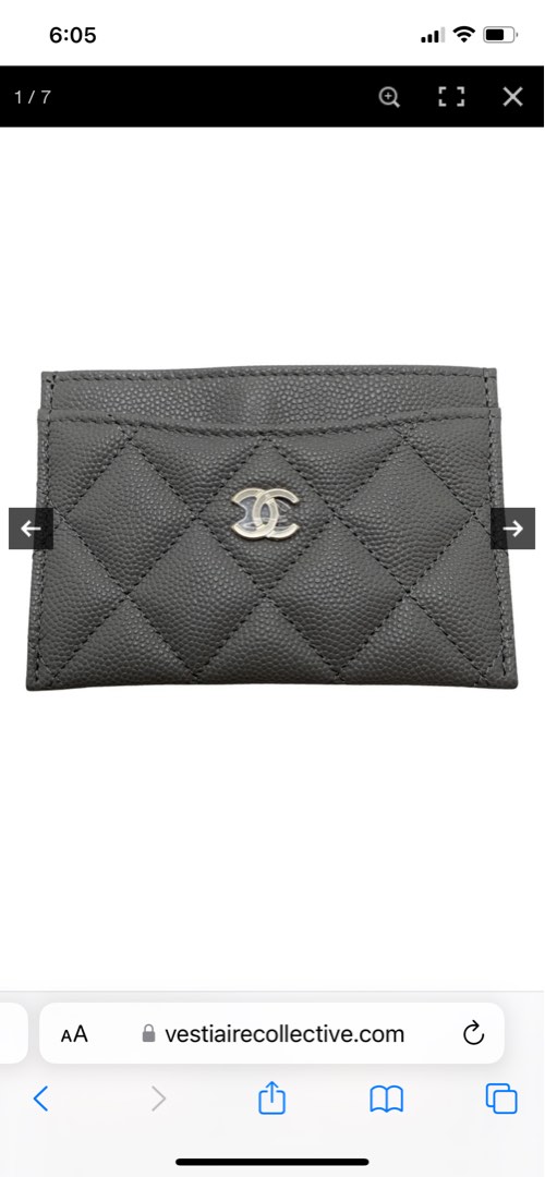 UNBOXING CHANEL CARDHOLDER FROM VESTIAIRE COLLECTIVE 