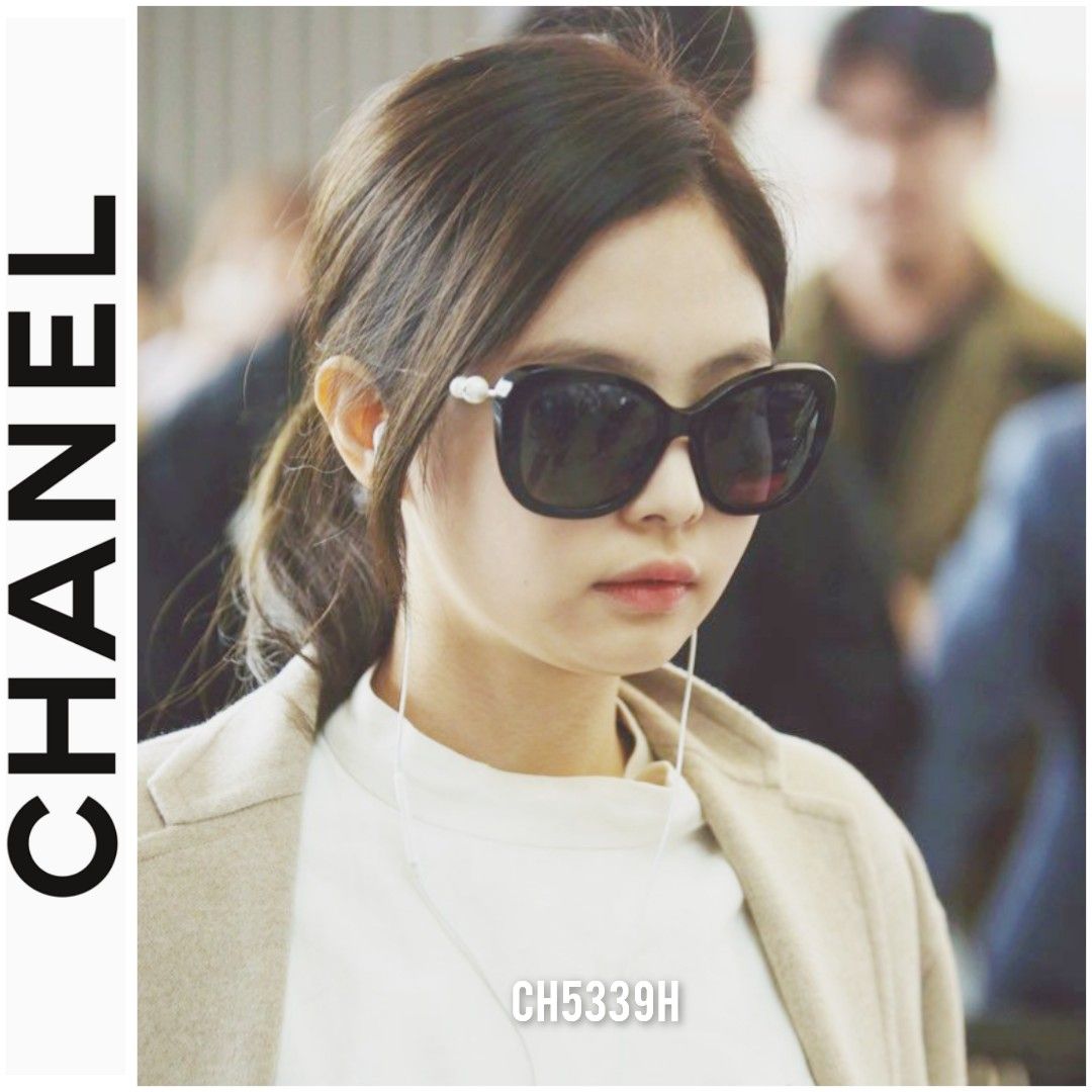 Chanel square butterfly Sunglasses ch5339h jennie
