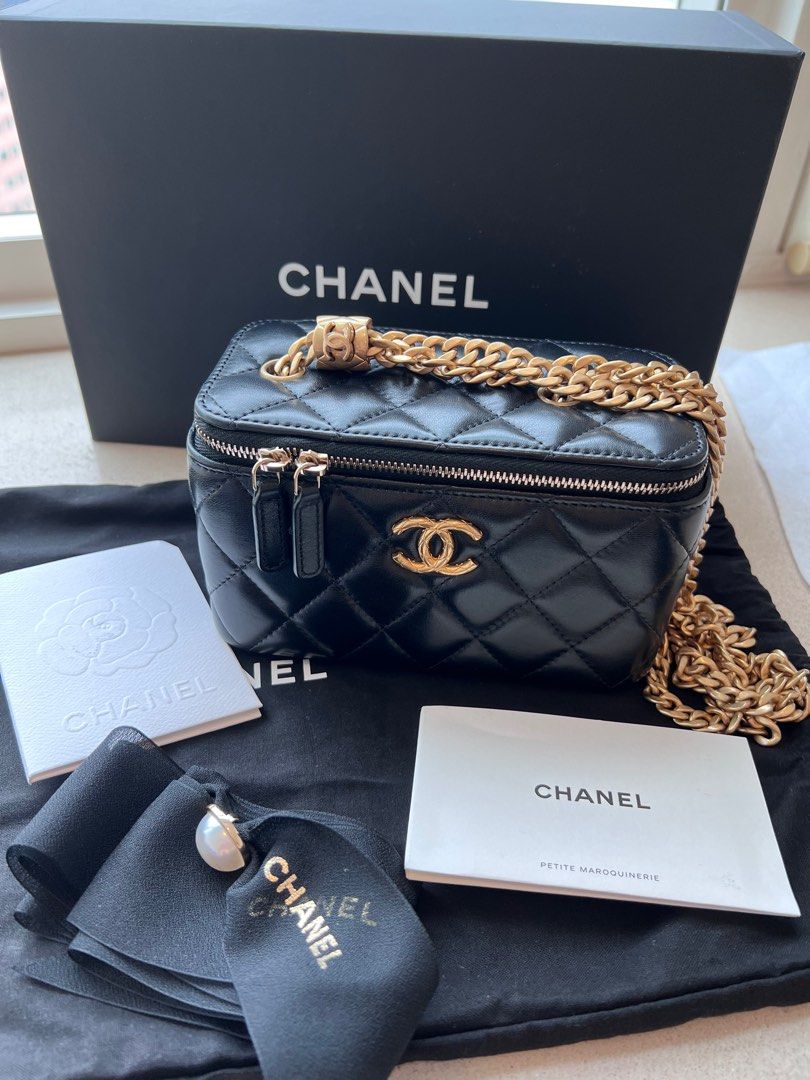 Chanel Vanity Bag Luxury Bags Wallets on Carousell