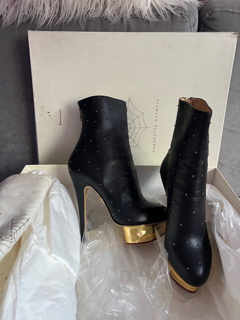 Charlotte Olympia boots 36 Carousell