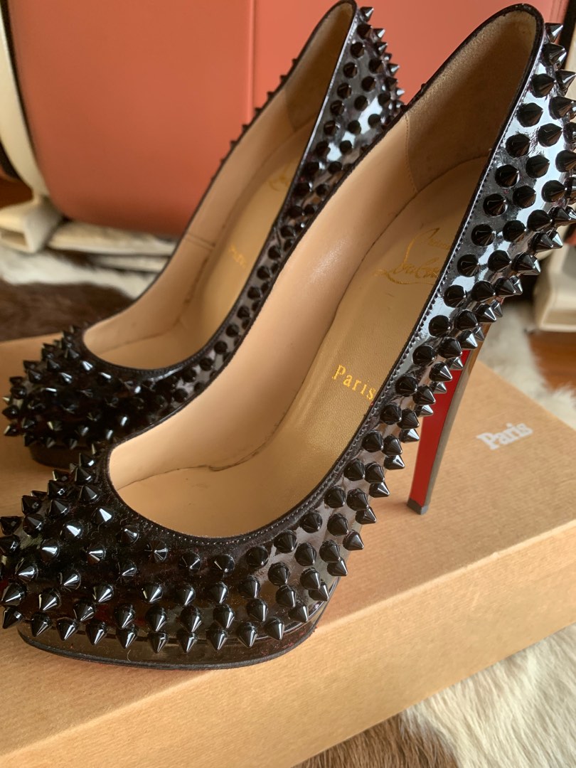 Christian louboutin clearance spike pumps