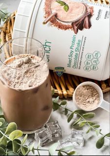 Cinch mixed soy protein chocolate shake