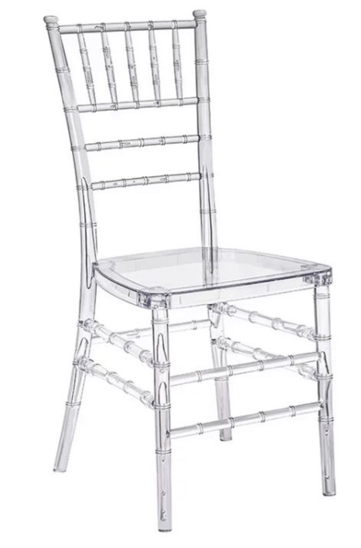 Clear Tiffany Chair, Furniture & Home Living, Furniture, Chairs on