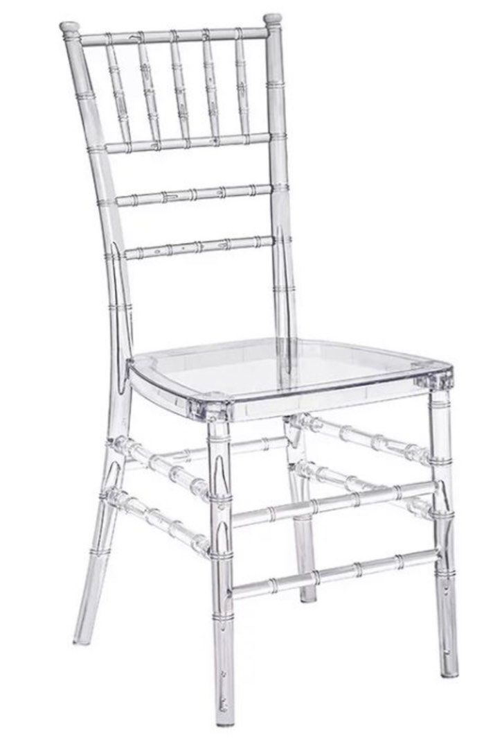 Clear Tiffany Chair, Furniture & Home Living, Furniture, Chairs on