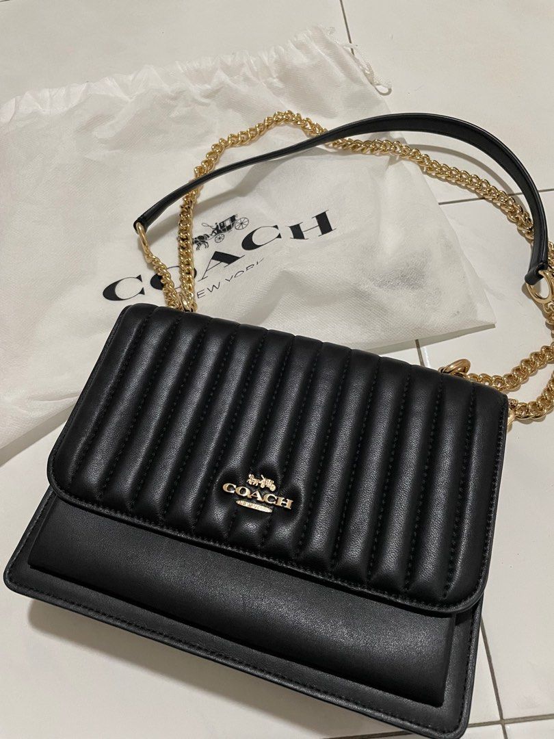 COACH KLARE CROSSBODY WITH LINEAR QUILTING CHAIN BAG