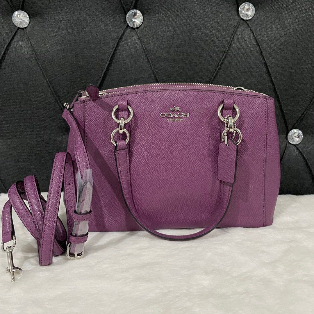Coach mini christie discount carryall in signature