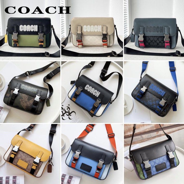 Coach Track Crossbody Bag in Colorblock CC356 CC018 Men s Fashion Bags Sling Bags on Carousell