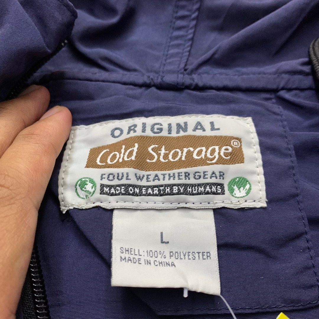 Cold storage foul weather gear jacket store