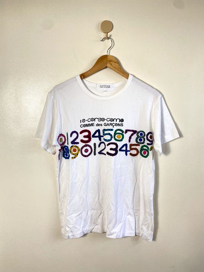 Comme Des Garcons x 10 Corso Como - Number Shirt, Men's Fashion