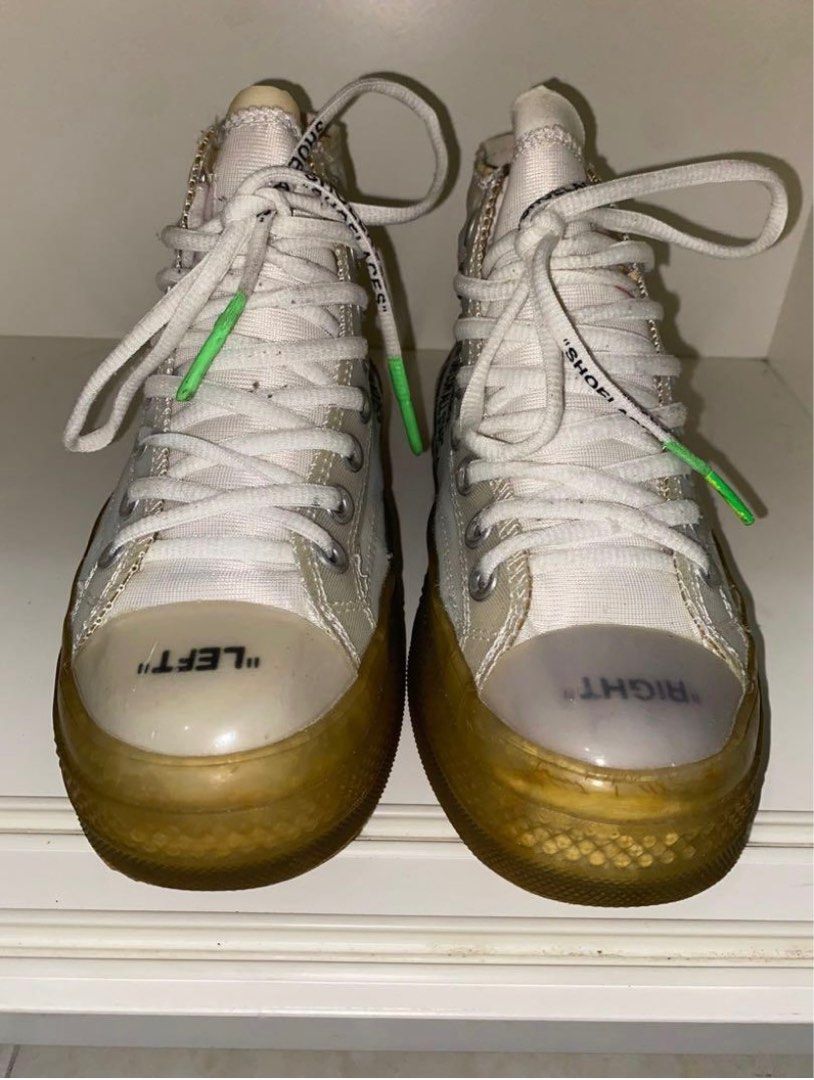 Converse off white hot sale chuck taylor