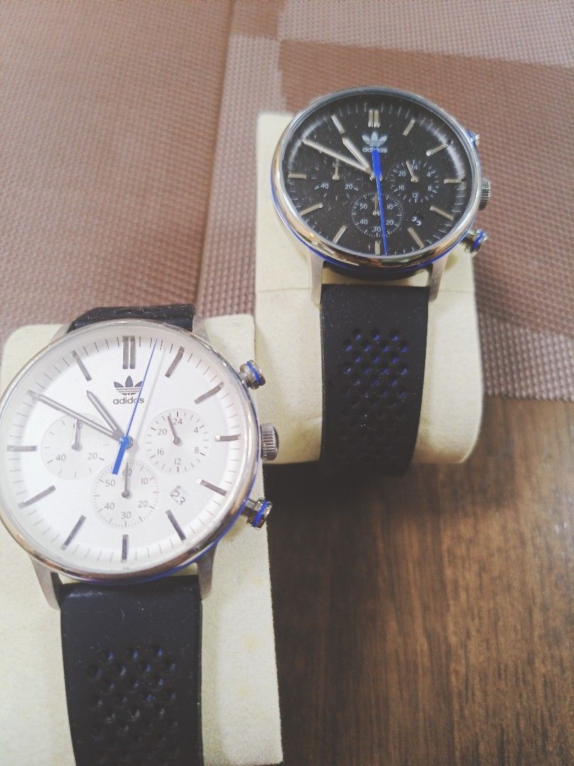 Couple Adidas Watches original full set Men s Fashion Watches