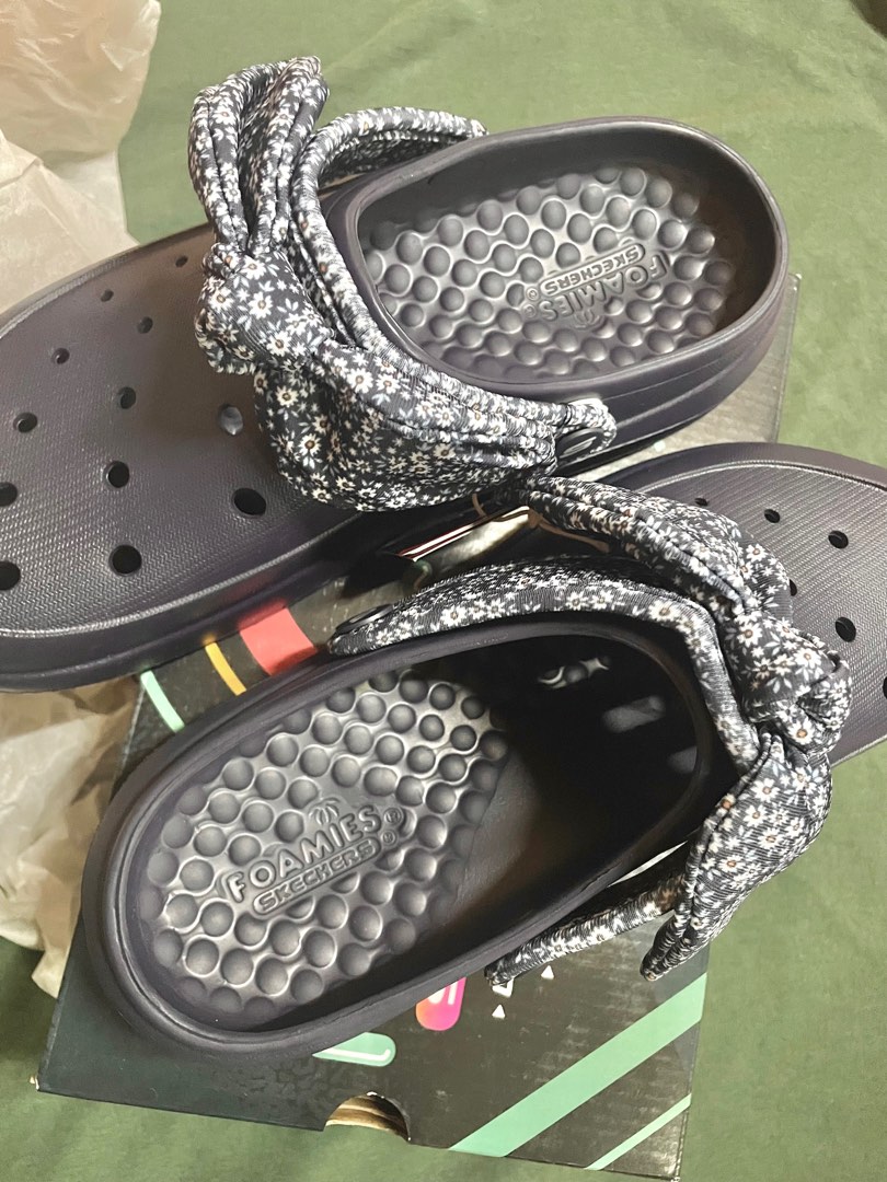Crocs x Skechers Foamie, Women's Fashion, Footwear, Sneakers on Carousell