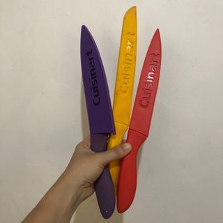 Cuisinart Assorted Color Knives Bundle 3pcs