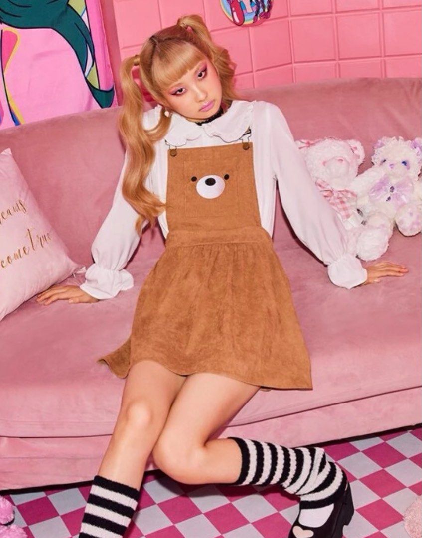 Bear overall deals dress
