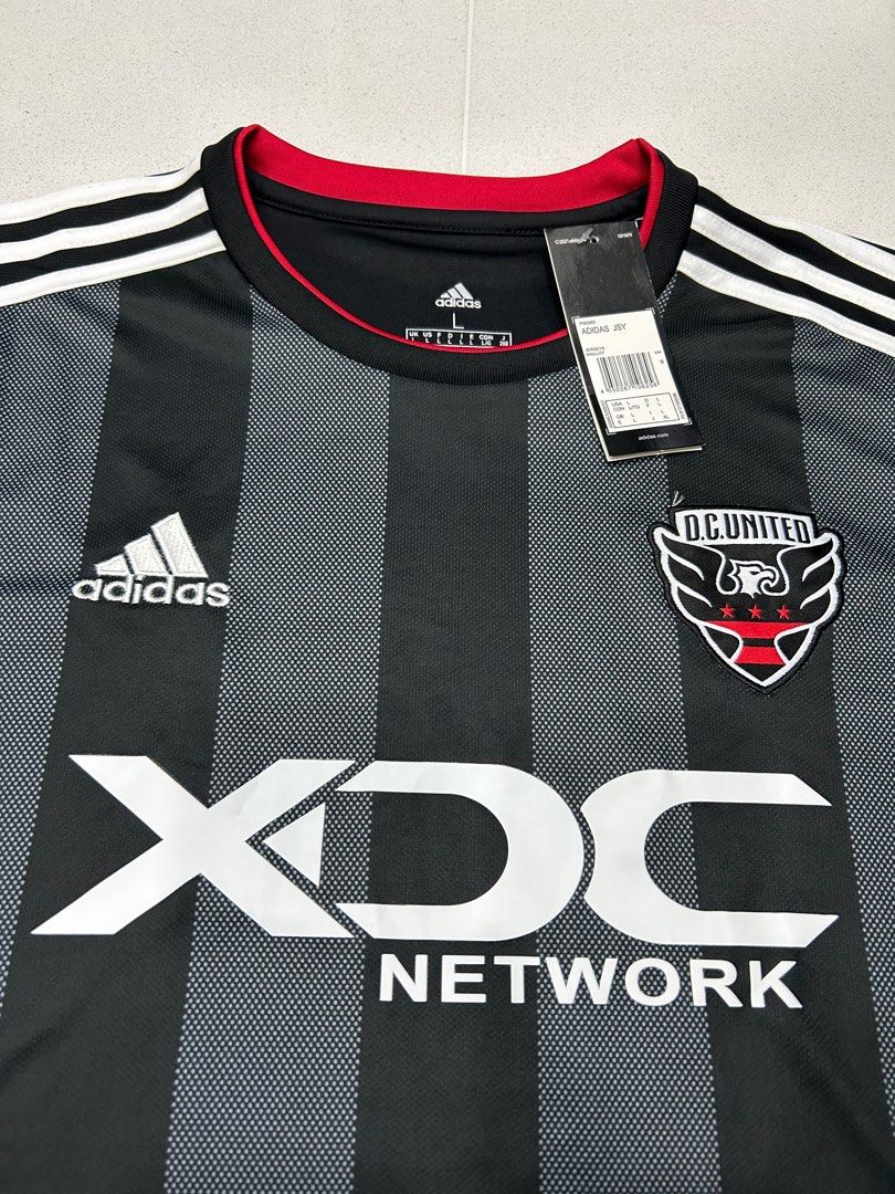 Adidas 2023-24 DC United Away Jersey - White, L