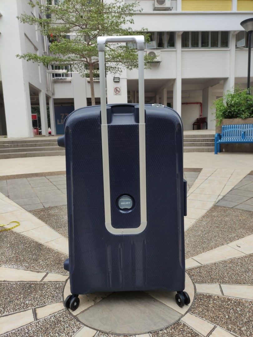 Delsey 8 Wheels 31 Inches Zipperless Luggage
