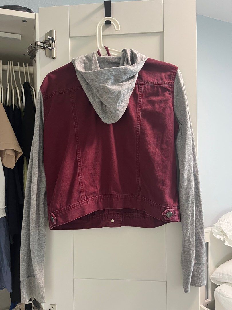 Wallflower jean shop jacket hoodie