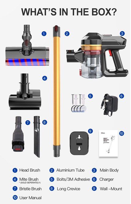Dibea h008 review top