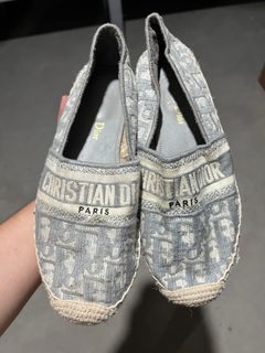 Dior espadrille coded size7